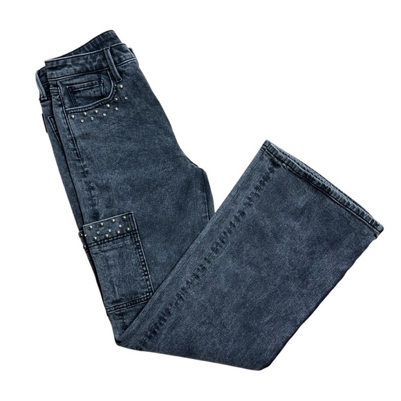 Driftwood Charlee Studded Cargo Denim Jeans Womens 26 - Picture 10 of 10